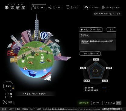 未来惑星(ミライボシ)完成