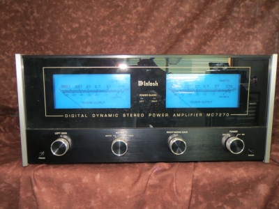マッキントッシュ製 MC7270 パワーアンプ修理 | 滋賀