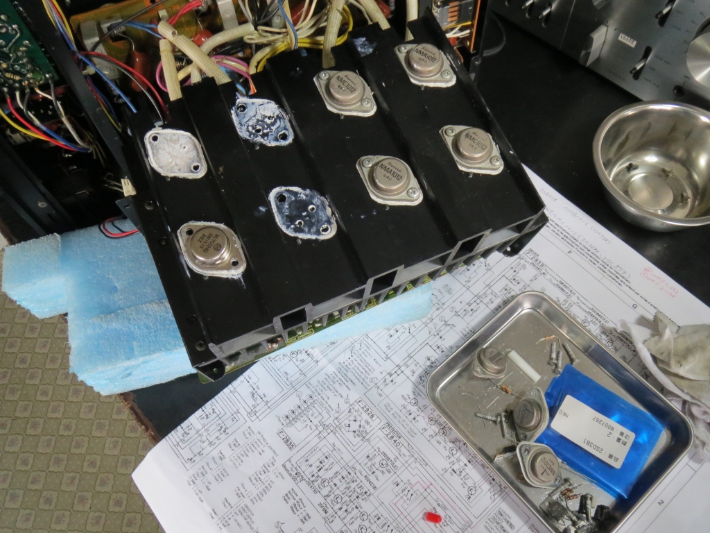 山水 AU-D907 プリメインアンプ修理 | 滋賀オーディオサービス 公式