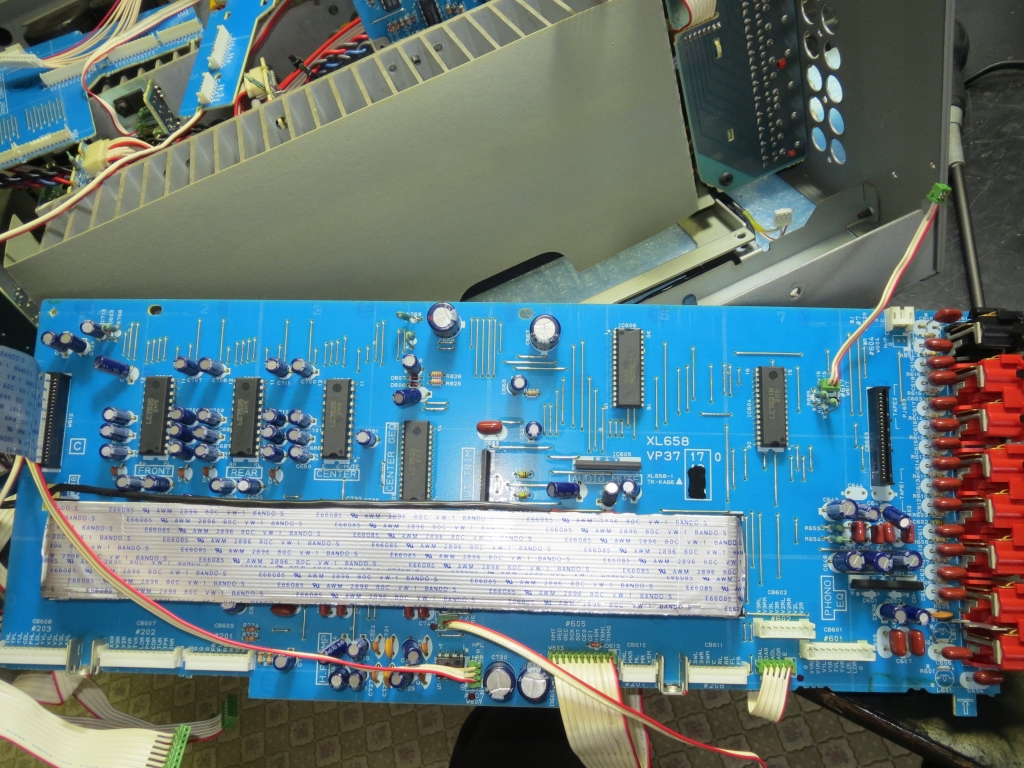 ヤマハ製 AVX-2200DSP AVアンプ修理 | 滋賀オーディオサービス
