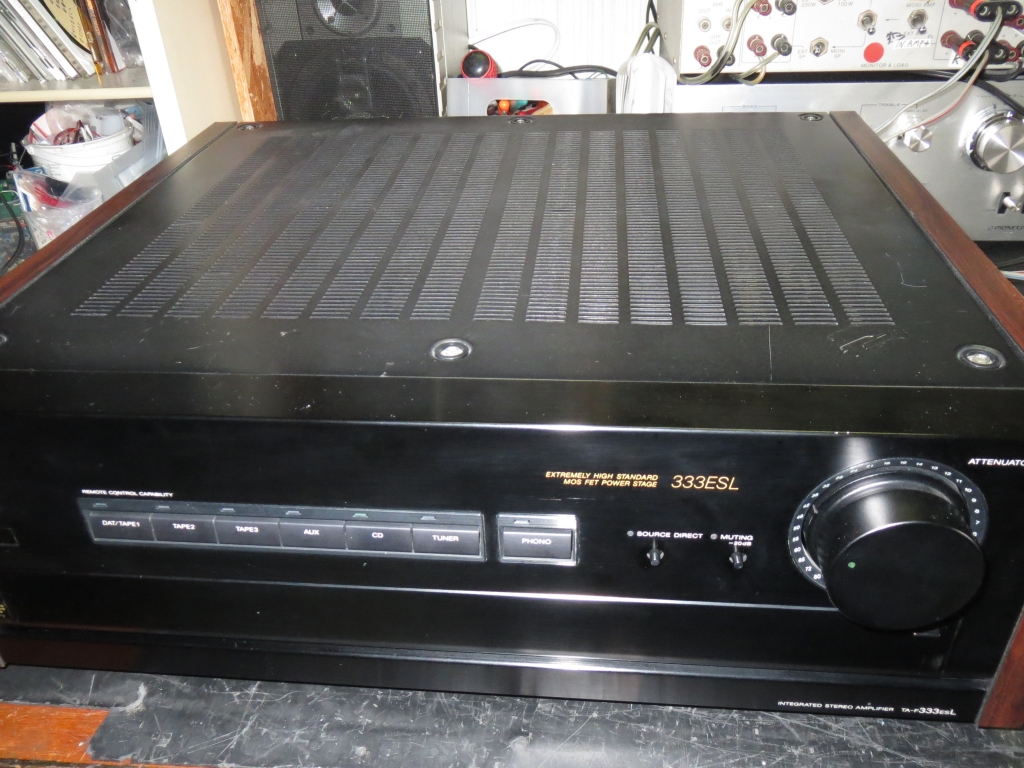SONYプリメインアンプ TA－F333 ESL メンテ整備 動作