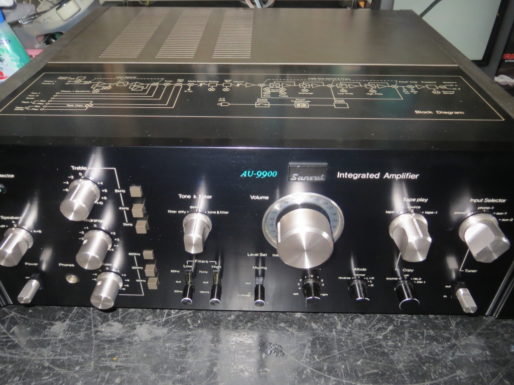 Sansui AU-9900 サンスイ プリメインアンプ 音出し確認済み Sansui AU-9900 サンスイ プリメインアンプ 音出し確認済み