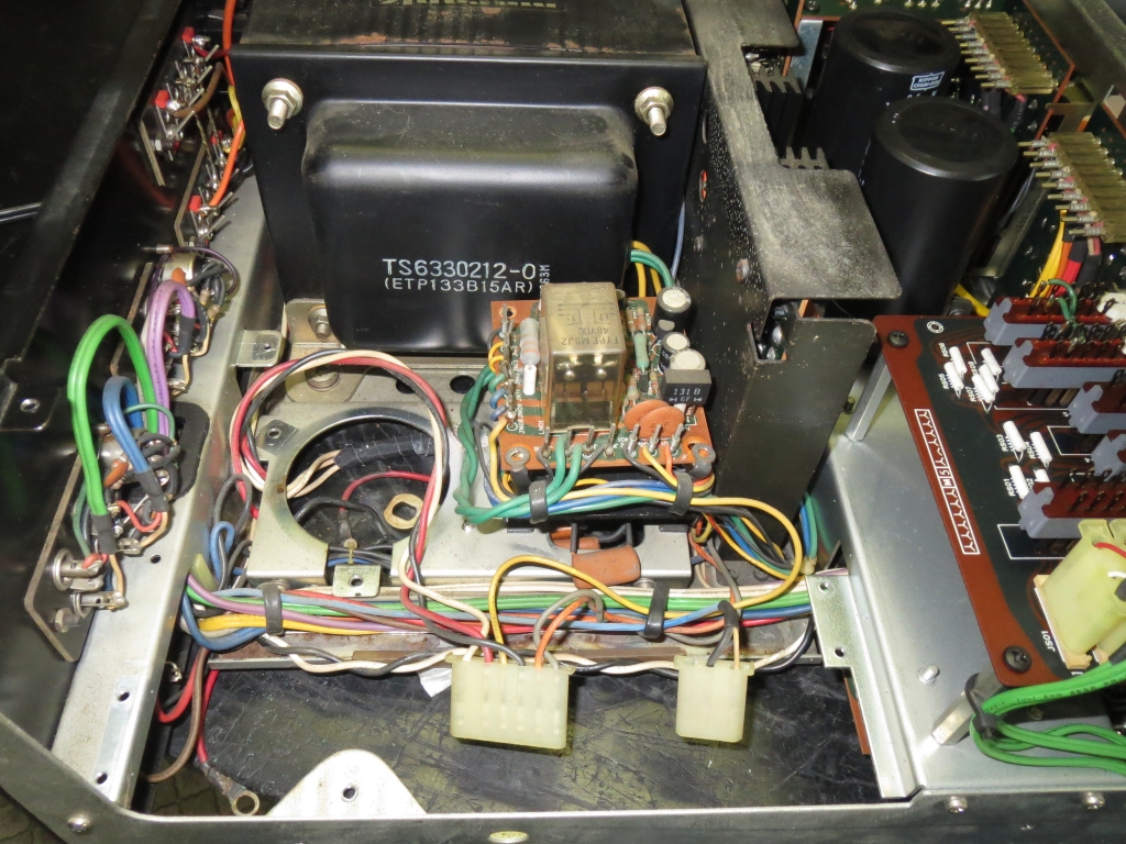 Marantz モデル1250 プリメインアンプ修理 | 滋賀オーディオサービス