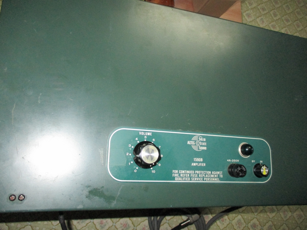 ALTEC製 1590B パワーアンプ修理 | 滋賀オーディオサービス 公式ブログ