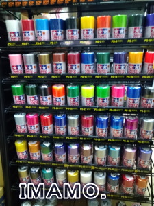 タミヤカラースプレーポリカポリカスプレー塗料ps ミニ四駆1/10