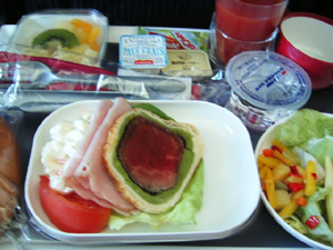 070511機内朝食