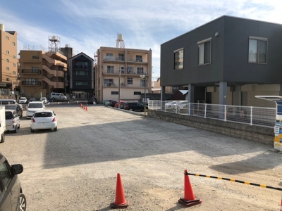 ライフメント中広2丁目ロープ張り工事1.JPG