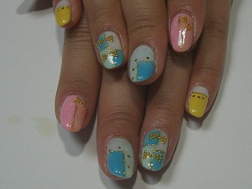 ﾊﾟｯﾁﾜｰｸﾈｲﾙ Mini Nail さくら日記