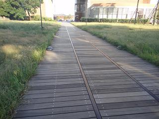 汽車道です。
