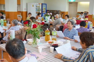 白朋苑の芋煮会