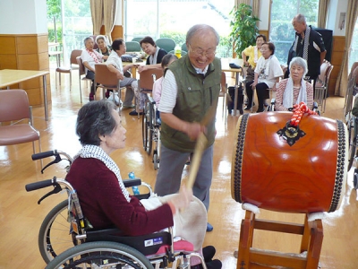 盆踊りの練習