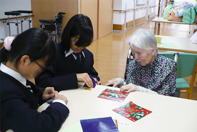 藤の木中学校の皆さん