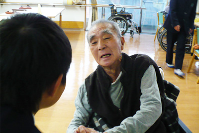 藤の木中学校の皆さん