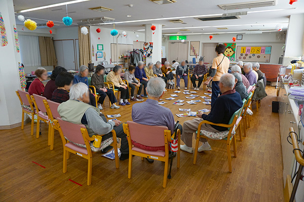 デイサービスの新年会