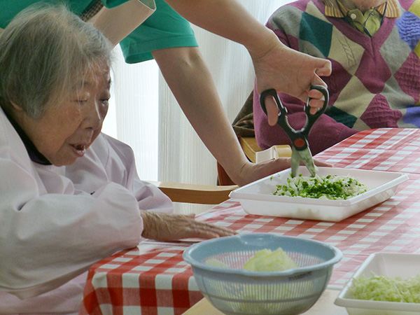 真珠のかがやきで料理教室