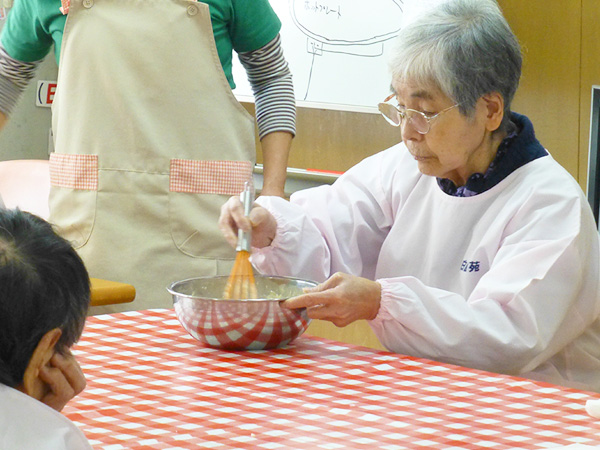 真珠のかがやきで料理教室