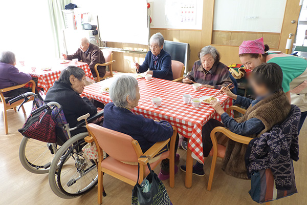 真珠のかがやきで料理教室