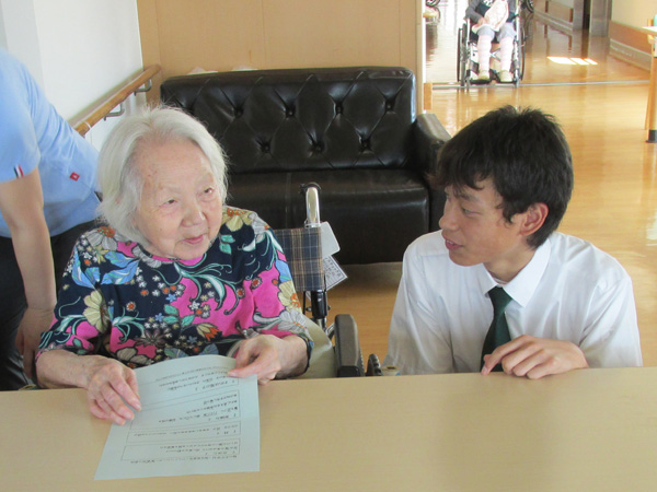 藤の木中学校福祉委員