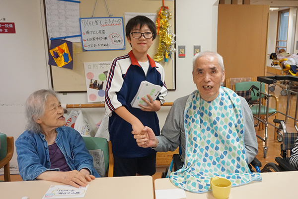 南ヶ丘中学の福祉委員
