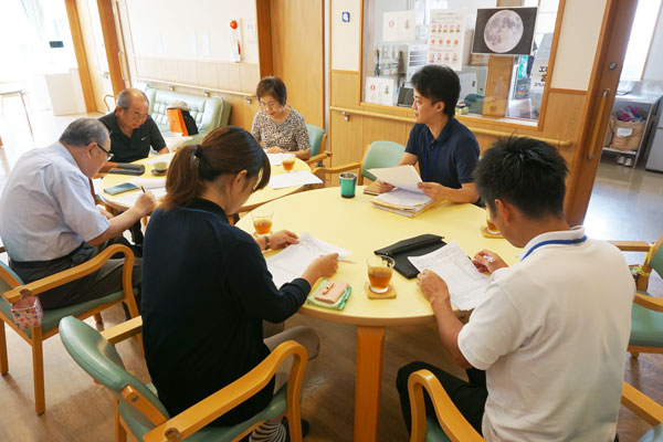 真珠のかがやき平成28年度第二回運営推進会議