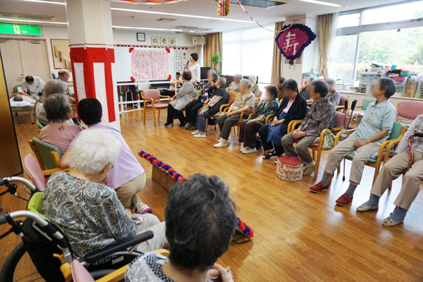 デイサービスで敬老会