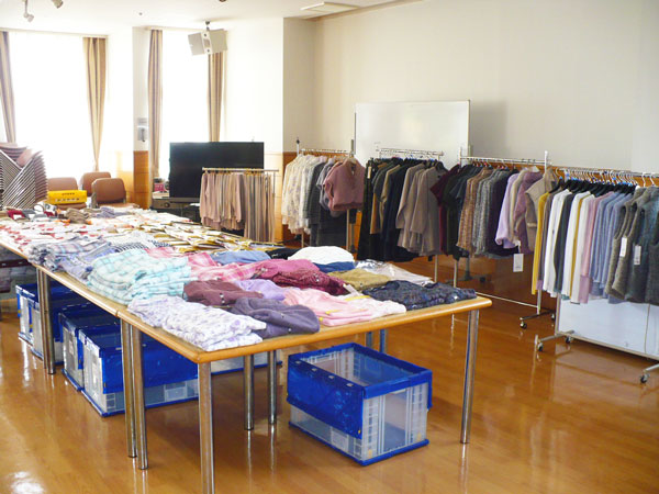 冬物衣料品販売会