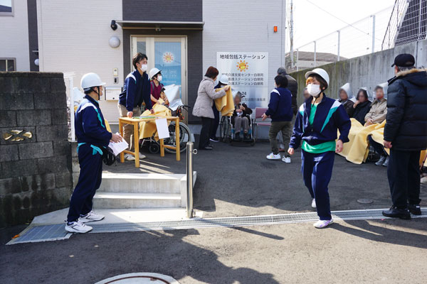 真珠のかがやき防災訓練