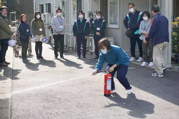 真珠のかがやき防災訓練