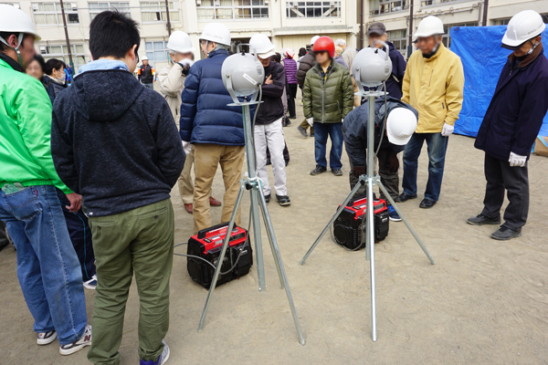別所地区の防災訓練