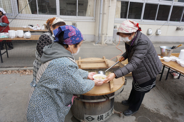 別所地区の防災訓練