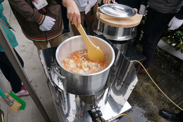 炊き出し訓練