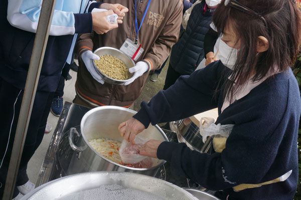 炊き出し訓練