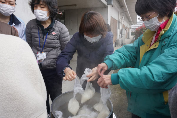 炊き出し訓練