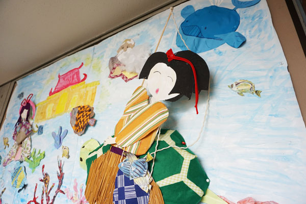 浦島太郎の貼り絵ができました。 | 横浜大陽会 白朋苑のスタッフブログ