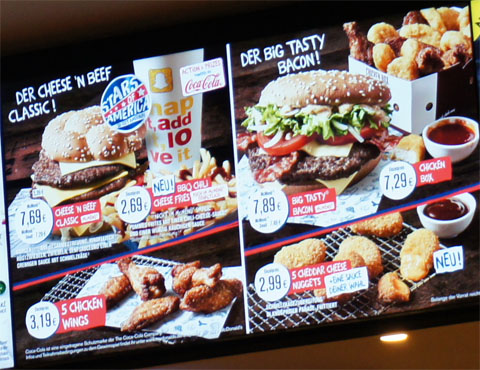 【専用】マクドナルド　ドイツ　チラシ ドイツのマクドナルドはこんな感じ！ | SAIPAN-DA BLOG