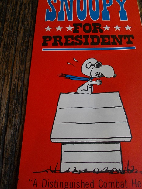 SNOOPY FOR PRESIDENT | インディヒナ