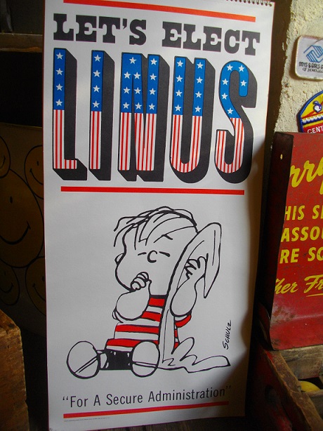 60'sヴィンテージ　ポスター　スヌーピー　プレッピー　SCHULZ 1965年 レア!! 1965年4月9日号 TIME スヌーピー PEANUTS 表紙