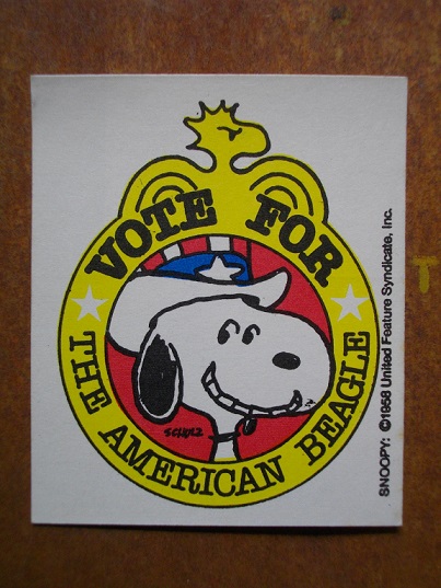 SNOOPY FOR PRESIDENT | インディヒナ