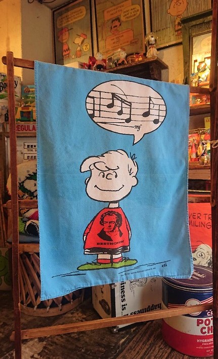 ビンテージPEANUTS LINUS タペストリー ビンテージPEANUTS LINUS タペストリー（vintage peanuts gang