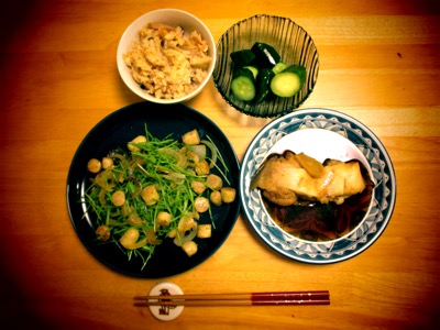 夕食
