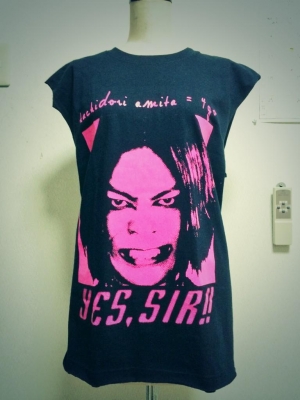 蜂鳥あみ太Tシャツ・アミタッティーLサイズから作ったアミタッティー・ワンピース表