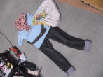 服のコーディネート