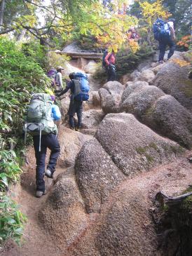 燕山荘まで