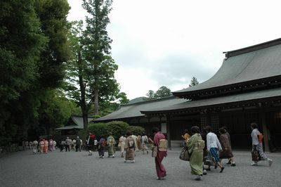 内宮茶道の人たち