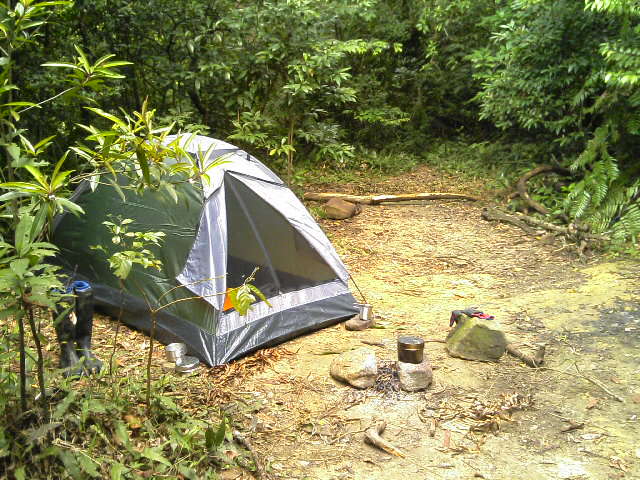 第一山小屋跡