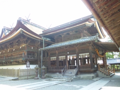 吉備津神社社殿(国宝)