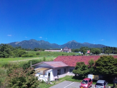 自然学校から見る八ヶ岳