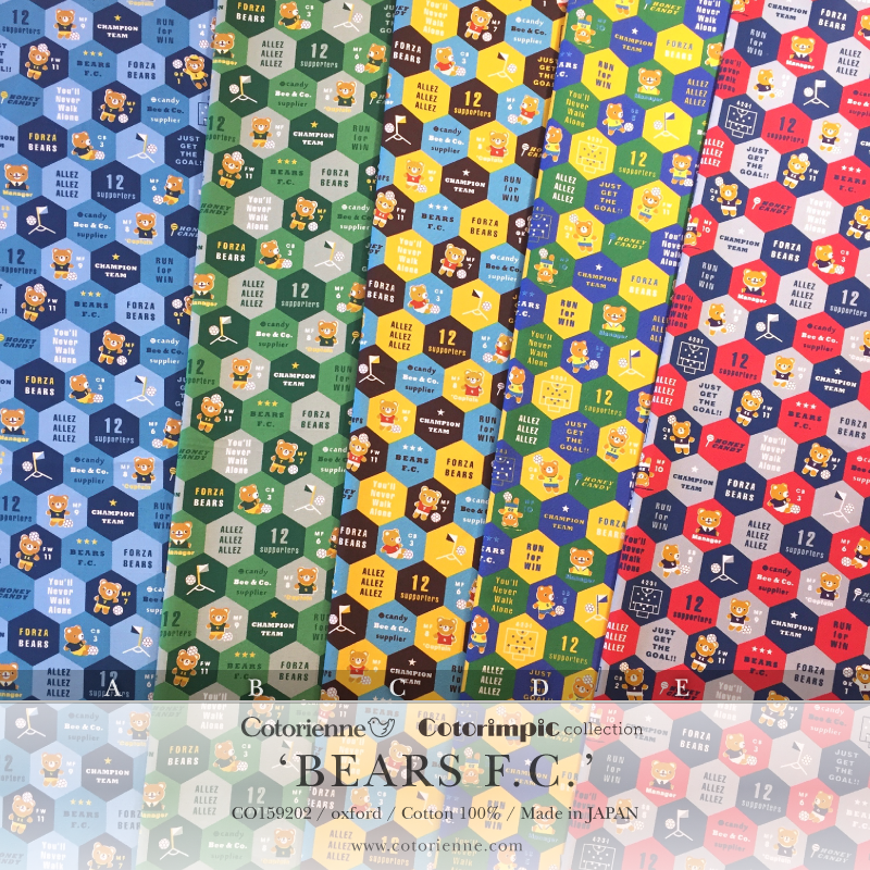 Comorienne/¥³¥È¥ê¥¨¥ó¥Ì Cotorimpic collection Bears F.C.