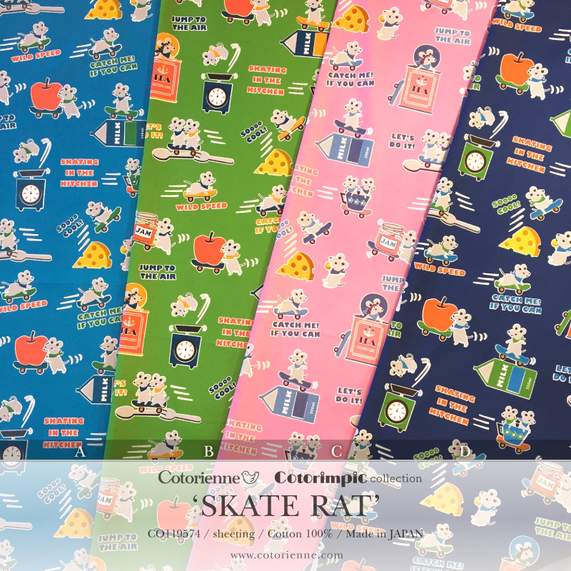 Comorienne/¥³¥È¥ê¥¨¥ó¥Ì Cotorimpic collection SKATE RATS