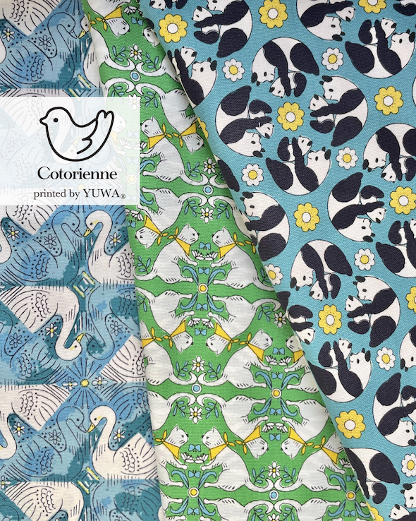 Cotorienneより新作生地発売 | :: anyan design atelier | news ::